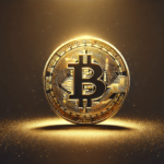 DALL·E 2025 01 09 11.53.45 Create a striking wide format image with a Bitcoin icon designed to look