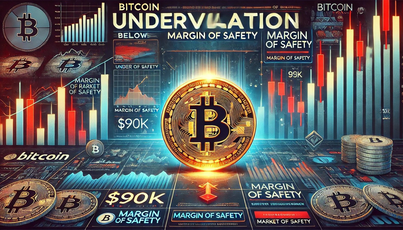 DALL·E 2025 01 14 06.43.03 A financial themed image highlighting Bitcoins undervaluation below 90K a