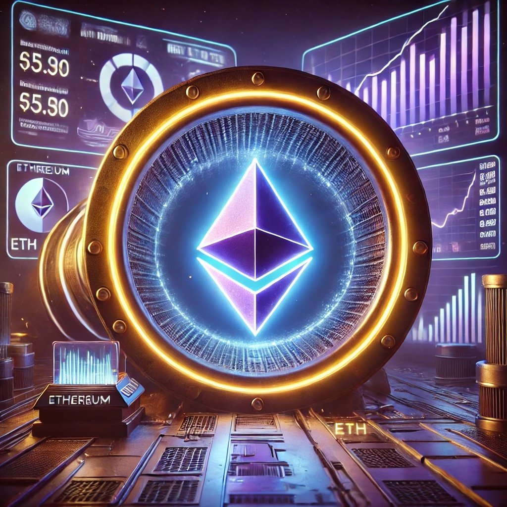 DALL·E 2025 02 06 14.50.12 A futuristic and visually creative image illustrating Ethereums record lo